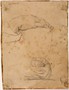 Carracci Agostino-Studio di due mani che reggono un calice